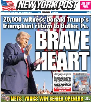 New York Post October 6 2024