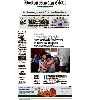 The Boston Globe 6 October 2024