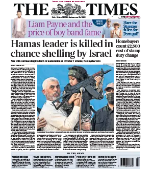 The Times 18 October 2024