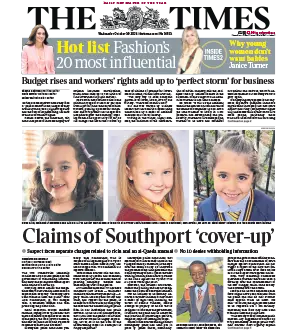 The Times 30 October 2024