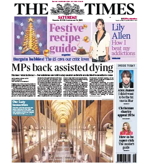 The Times 30 November 2024