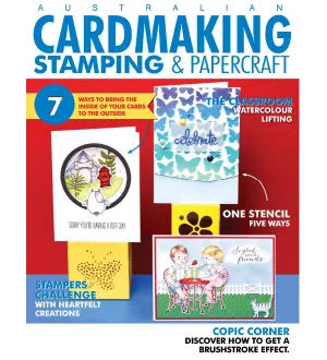 Australian Cardmaking Stamping Papercraft Volume 28 Issue 3 2024