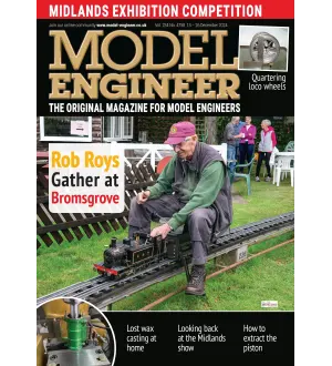 Model Engineer 13 December 2024