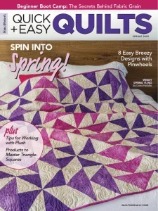 quickeasy quilts spring 2025 freemagazines.top
