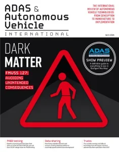 ADAS & Autonomous Vehicle International – April 2025 Download Magazine PDF