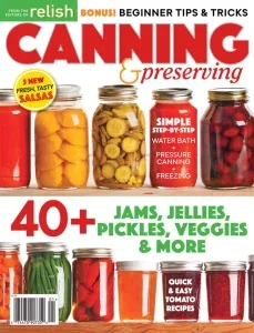 Relish Presents – Canning & Preserving 2025 Download Magazine PDF