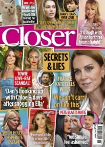 Closer UK – Issue 1167, 12 July 2025 Download Magazine PDF