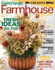Country Sampler Farmhouse Style – Autumn 2025 Download Magazine PDF