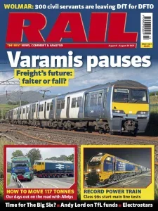 RAIL – Issue 1041, 6 August 2025 Download Magazine PDF