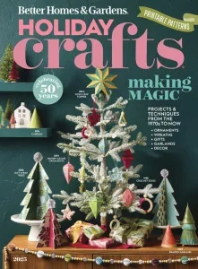 Better Homes & Gardens USA – Holiday Crafts 2025 Download Magazine PDF