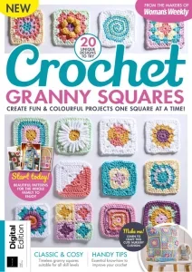Crochet Granny Squares – 1st Edition 2025 Download Magazine PDF