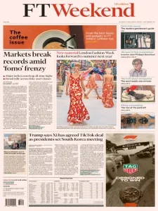 Financial Times USA – 20 September 2025 Download Magazine PDF