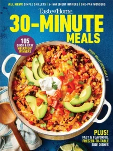Taste Of Home – 30-Minute Meals 2025 Download Magazine PDF