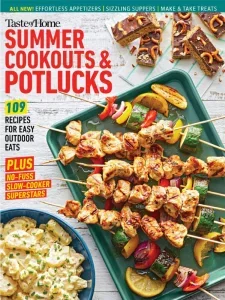 Taste Of Home – Summer Cookouts & Potlucks 2025 Download Magazine PDF