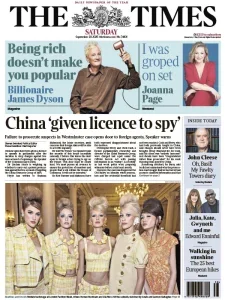 The Times – 20 September 2025 Download Magazine PDF