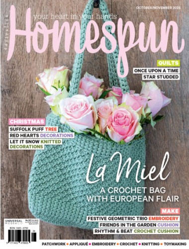 Australian Homespun – October/November 2025 Download Magazine PDF
