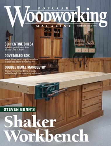 Popular Woodworking – Issue 286, December 2025 Download Magazine PDF