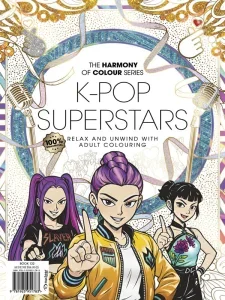 Colouring Book: K-Pop Superstars – Book 132 2025 Download Magazine PDF