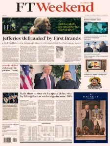 Financial Times USA – 18 October 2025 Download Magazine PDF
