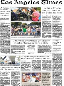 Los Angeles Times – 7 October 2025 Download Magazine PDF