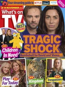 What’s on TV – 8 November 2025 Download Magazine PDF