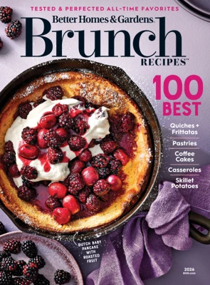 Better Homes Gardens 100 Best Brunch Recipes 2026